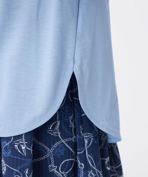 TRANS WORK (大きいサイズ) / トランスワーク (オオキイサイズ) その他トップス | 【L】【接触冷感・ウォッシャブル】クリスタルソルト36G天竺 | 詳細8