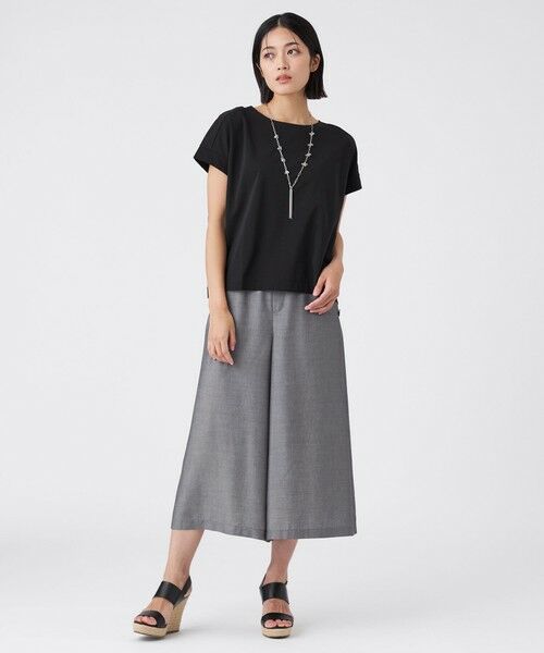 TRANS WORK (大きいサイズ) / トランスワーク (オオキイサイズ) その他トップス | 【L】【接触冷感・吸水速乾・抗菌防臭・UV・ウォッシャブル】コンパクト40Gポンチ | 詳細3