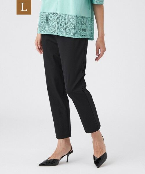 TRANS WORK (大きいサイズ) / トランスワーク (オオキイサイズ) その他パンツ | 【L】【接触冷感・UV】クールハイテンションパンツ(ブラック)