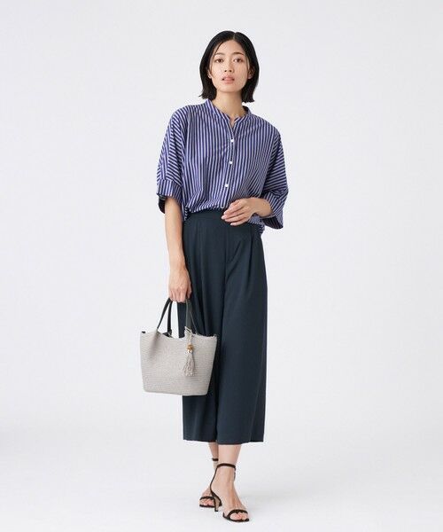 TRANS WORK (大きいサイズ) / トランスワーク (オオキイサイズ) その他パンツ | 【L】【吸水速乾・接触冷感・UV・ウォッシャブル】ファンクションデシンパンツ | 詳細2