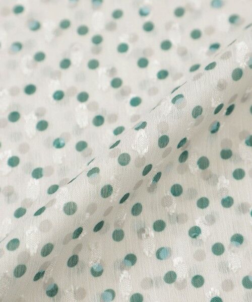 TRANS WORK (大きいサイズ) / トランスワーク (オオキイサイズ) その他トップス | 【L】【ウォッシャブル】ドットクレープブラウス | 詳細8
