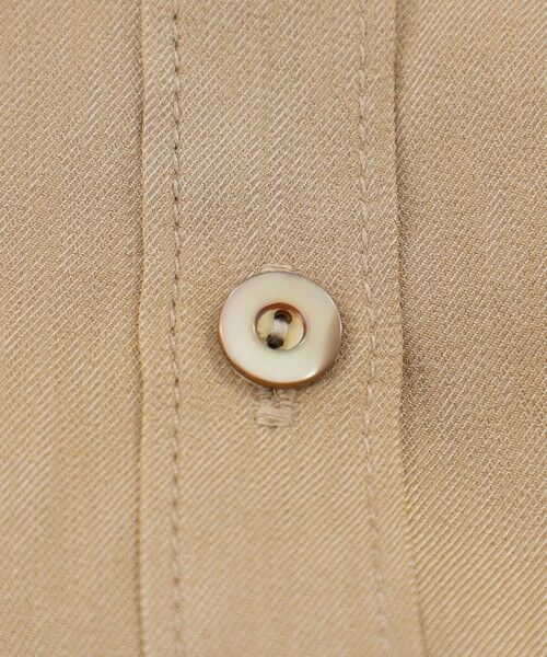 TRANS WORK (大きいサイズ) / トランスワーク (オオキイサイズ) その他トップス | 【L】【ウォッシャブル】割繊シャンブレーブラウス | 詳細9