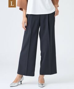 TRANS WORK (大きいサイズ) / トランスワーク (オオキイサイズ) その他パンツ | 【L】【ウォッシャブル・接触冷感・防シワ】エアリーウーステッドパンツ