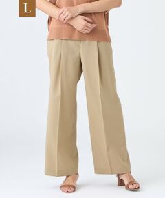 TRANS WORK (大きいサイズ) / トランスワーク (オオキイサイズ) その他パンツ | 【L】【ウォッシャブル・接触冷感・防シワ】エアリーウーステッドパンツ