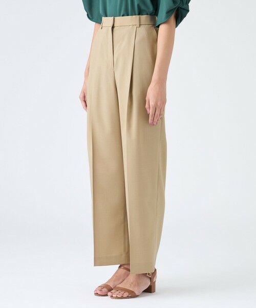 TRANS WORK (大きいサイズ) / トランスワーク (オオキイサイズ) その他パンツ | 【L】【ウォッシャブル・接触冷感・防シワ】エアリーウーステッドパンツ | 詳細6