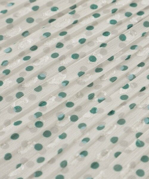 TRANS WORK (大きいサイズ) / トランスワーク (オオキイサイズ) ロング・マキシ丈スカート | 【L】【ウォッシャブル】ドットクレープスカート | 詳細7