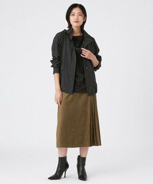 TRANS WORK (大きいサイズ) / トランスワーク (オオキイサイズ) その他アウター | 【L】【ウォッシャブル】リモンタタフタコート | 詳細3