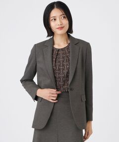 TRANS WORK (大きいサイズ) / トランスワーク (オオキイサイズ) テーラードジャケット | 【L】【美シリーズ・セットアップ対応・ウォッシャブル】プレミアムジャージジャケット