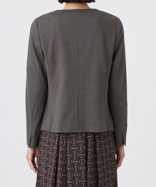 TRANS WORK (大きいサイズ) / トランスワーク (オオキイサイズ) テーラードジャケット | 【L】【美シリーズ・セットアップ対応・ウォッシャブル】プレミアムジャージジャケット | 詳細5