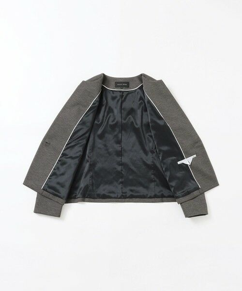 TRANS WORK (大きいサイズ) / トランスワーク (オオキイサイズ) テーラードジャケット | 【L】【美シリーズ・セットアップ対応・ウォッシャブル】プレミアムジャージジャケット | 詳細9