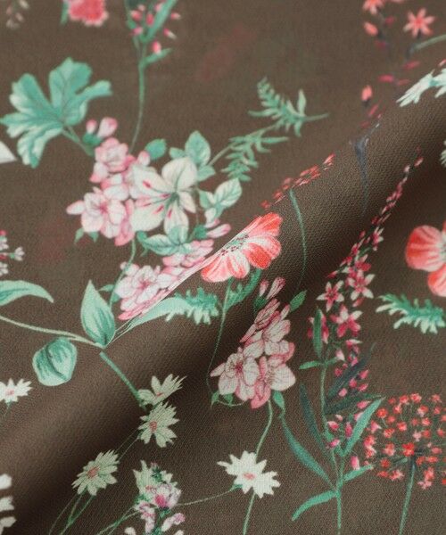 TRANS WORK (大きいサイズ) / トランスワーク (オオキイサイズ) ロング・マキシ丈ワンピース | 【L】【ウォッシャブル】BOHOプリントワンピース | 詳細8