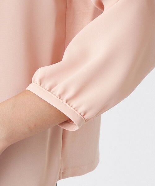 TRANS WORK (大きいサイズ) / トランスワーク (オオキイサイズ) その他トップス | 【L】【ウォッシャブル】オフショアベネブラウス | 詳細8