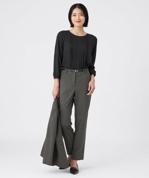 TRANS WORK (大きいサイズ) / トランスワーク (オオキイサイズ) その他トップス | 【L】【ウォッシャブル】オフショアベネブラウス | 詳細2