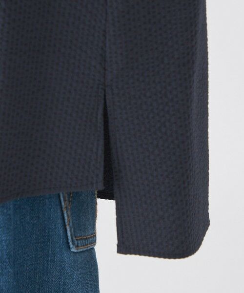 TRANS WORK (大きいサイズ) / トランスワーク (オオキイサイズ) その他トップス | 【L】【ウォッシャブル/吸水速乾/防シワ】ギンガムサッカーブラウス | 詳細8