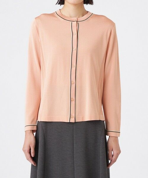 TRANS WORK (大きいサイズ) / トランスワーク (オオキイサイズ) その他トップス | 【L】【ウォッシャブル】バイカラーニット | 詳細5