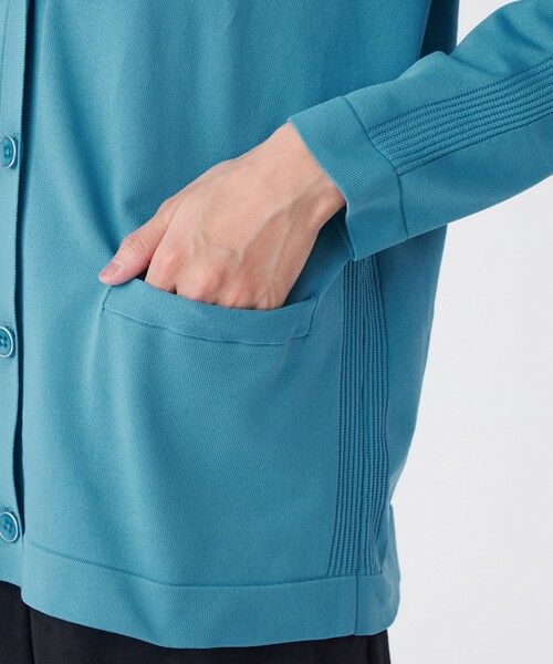 TRANS WORK (大きいサイズ) / トランスワーク (オオキイサイズ) その他トップス | 【L】【ウォッシャブル】TEXBRIDカーディガン | 詳細7