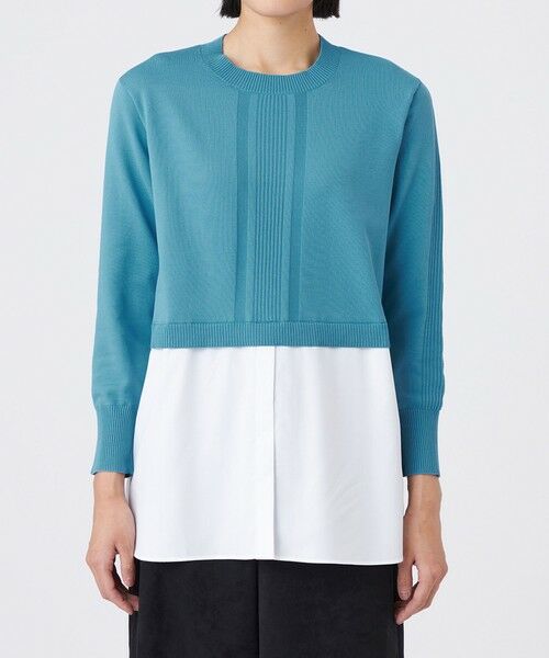 TRANS WORK (大きいサイズ) / トランスワーク (オオキイサイズ) その他トップス | 【L】【ウォッシャブル】TEXBRIDプルオーバー | 詳細4