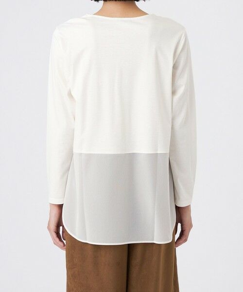 TRANS WORK (大きいサイズ) / トランスワーク (オオキイサイズ) その他トップス | 【L】【ウォッシャブル】セルローススムースカットソー | 詳細6