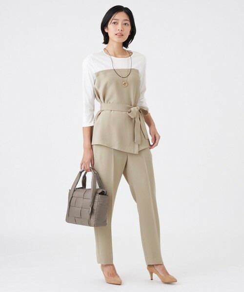 TRANS WORK (大きいサイズ) / トランスワーク (オオキイサイズ) その他パンツ | 【L】【ウォッシャブル/吸水速乾/接触冷感/UV/防シワ】ドライダブルクロスパンツ | 詳細2