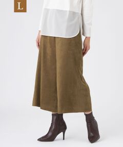 TRANS WORK (大きいサイズ) / トランスワーク (オオキイサイズ) その他パンツ | 【L】【ウォッシャブル】ストレッチスエードパンツ