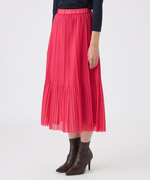 TRANS WORK (大きいサイズ) / トランスワーク (オオキイサイズ) ロング・マキシ丈スカート | 【L】【ウォッシャブル】シアートリコットスカート | 詳細5