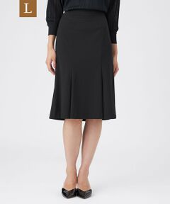 TRANS WORK (大きいサイズ) / トランスワーク (オオキイサイズ) ロング・マキシ丈スカート | 【L】【美シリーズ・セットアップ対応・ウォッシャブル】プレミアムジャージスカート