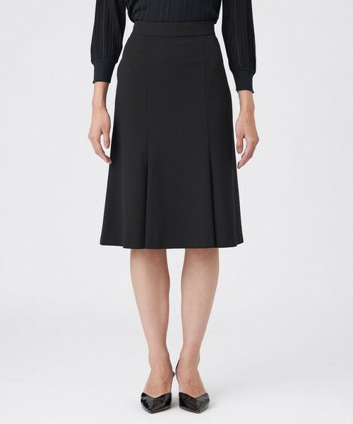 TRANS WORK (大きいサイズ) / トランスワーク (オオキイサイズ) ロング・マキシ丈スカート | 【L】【美シリーズ・セットアップ対応・ウォッシャブル】プレミアムジャージスカート | 詳細4
