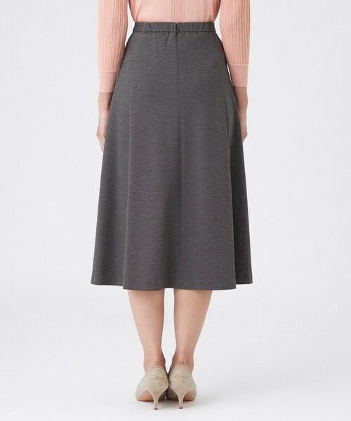 TRANS WORK (大きいサイズ) / トランスワーク (オオキイサイズ) ロング・マキシ丈スカート | 【L】【美シリーズ・セットアップ対応・ウォッシャブル】プレミアムジャージスカート | 詳細6