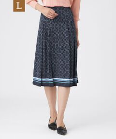 TRANS WORK (大きいサイズ) / トランスワーク (オオキイサイズ) ロング・マキシ丈スカート | 【L】【吸水速乾・UV・接触冷感・ウォッシャブル】ビットエアファインスカート