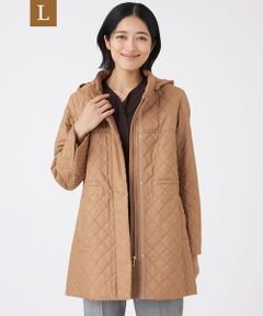 TRANS WORK (大きいサイズ) / トランスワーク (オオキイサイズ) その他アウター | 【L】【吸湿発熱・消臭】キルティングタフタコート