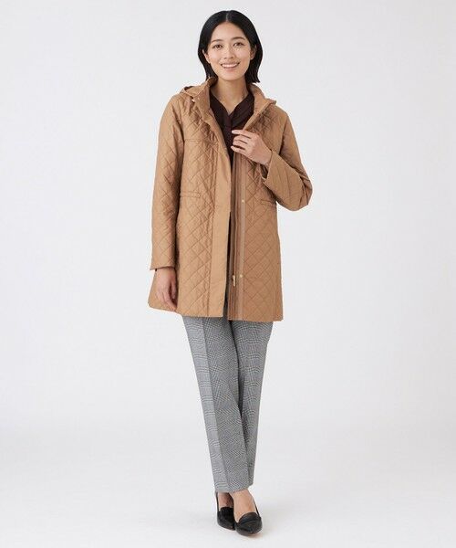 TRANS WORK (大きいサイズ) / トランスワーク (オオキイサイズ) その他アウター | 【L】【吸湿発熱・消臭】キルティングタフタコート | 詳細4