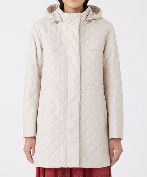 TRANS WORK (大きいサイズ) / トランスワーク (オオキイサイズ) その他アウター | 【L】【吸湿発熱・消臭】キルティングタフタコート | 詳細6