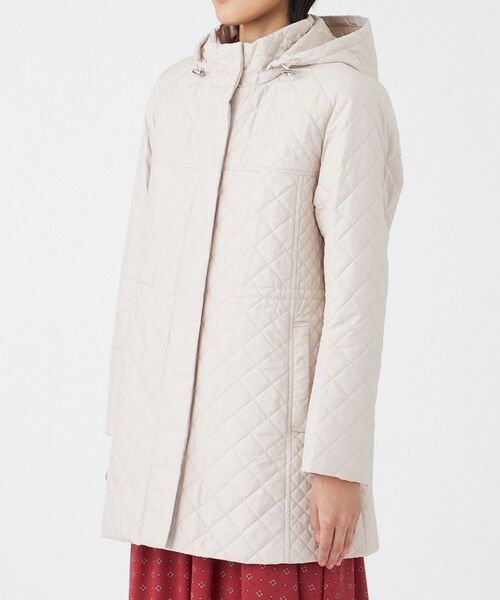 TRANS WORK (大きいサイズ) / トランスワーク (オオキイサイズ) その他アウター | 【L】【吸湿発熱・消臭】キルティングタフタコート | 詳細7