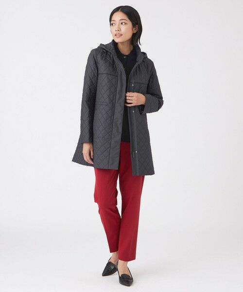 TRANS WORK (大きいサイズ) / トランスワーク (オオキイサイズ) その他アウター | 【L】【吸湿発熱・消臭】キルティングタフタコート | 詳細2