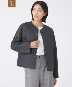 TRANS WORK (大きいサイズ) / トランスワーク (オオキイサイズ) その他アウター | 【L】【吸湿発熱・消臭】キルティングタフタコート