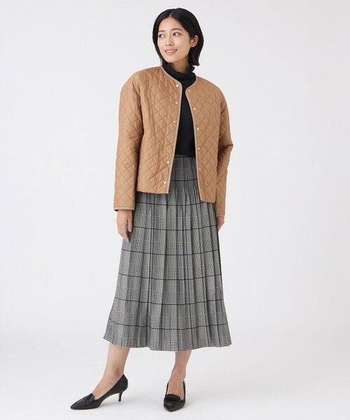 TRANS WORK (大きいサイズ) / トランスワーク (オオキイサイズ) その他アウター | 【L】【吸湿発熱・消臭】キルティングタフタコート | 詳細3