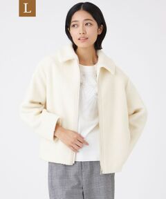 TRANS WORK (大きいサイズ) / トランスワーク (オオキイサイズ) その他アウター | 【L】ボアファーコート