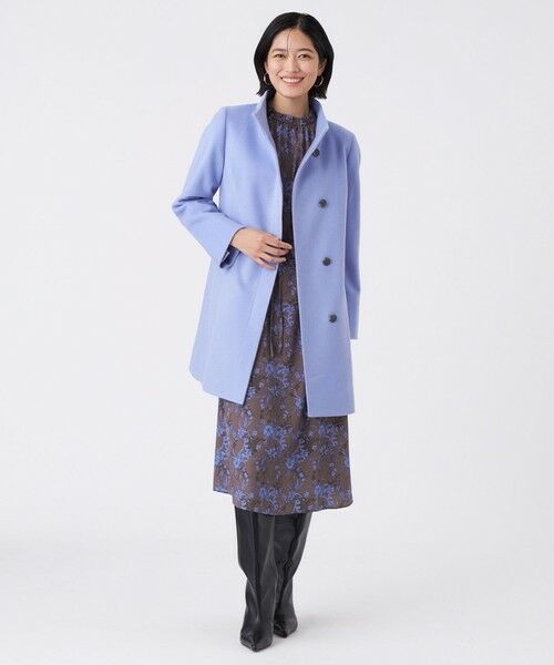 TRANS WORK (大きいサイズ) / トランスワーク (オオキイサイズ) その他アウター | 【L】カシミヤ混メルトンウールコート | 詳細4