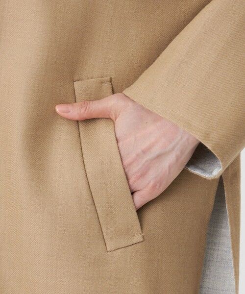 TRANS WORK (大きいサイズ) / トランスワーク (オオキイサイズ) その他アウター | 【L】梳毛リバーコート | 詳細7