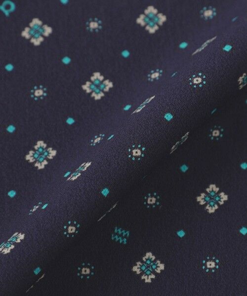 TRANS WORK (大きいサイズ) / トランスワーク (オオキイサイズ) ロング・マキシ丈ワンピース | 【L】【ウォッシャブル】ジオメトリックプリントワンピース | 詳細11