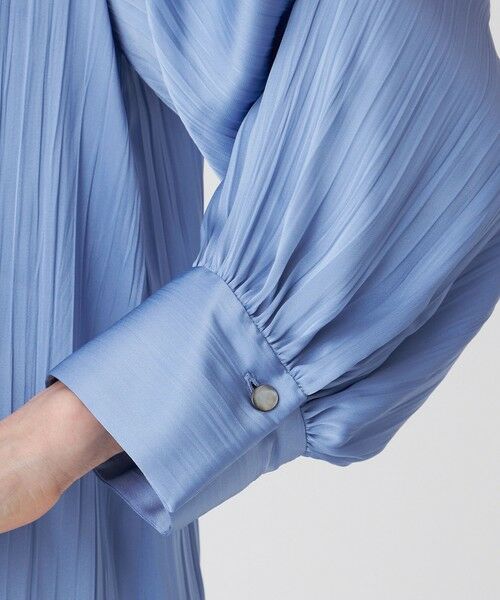 TRANS WORK (大きいサイズ) / トランスワーク (オオキイサイズ) その他トップス | 【L】【ウォッシャブル】プリーツサテンブラウス | 詳細11