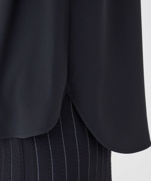 TRANS WORK (大きいサイズ) / トランスワーク (オオキイサイズ) その他トップス | 【L】【ウォッシャブル】プライムジョーゼットブラウス | 詳細8