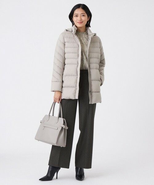 TRANS WORK (大きいサイズ) / トランスワーク (オオキイサイズ) その他トップス | 【L】【ウォッシャブル】エッチングフラワープリントブラウス | 詳細2