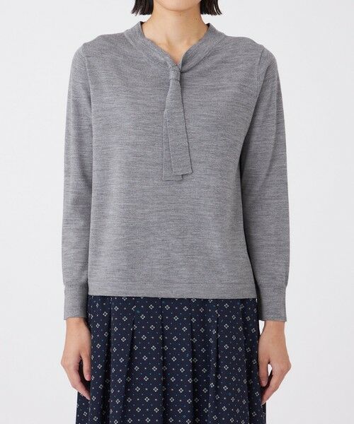 TRANS WORK (大きいサイズ) / トランスワーク (オオキイサイズ) その他トップス | 【L】【ウォッシャブル】エクストラファインウールプルオーバー | 詳細6