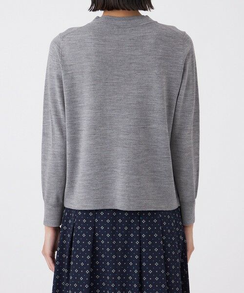 TRANS WORK (大きいサイズ) / トランスワーク (オオキイサイズ) その他トップス | 【L】【ウォッシャブル】エクストラファインウールプルオーバー | 詳細8