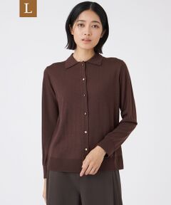 TRANS WORK (大きいサイズ) / トランスワーク (オオキイサイズ) その他トップス | 【L】【ウォッシャブル】エクストラファインウールプルオーバー