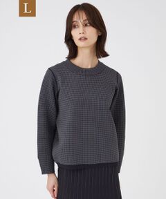 TRANS WORK (大きいサイズ) / トランスワーク (オオキイサイズ) その他トップス | 【L】【ウォッシャブル】リバーシブルニットプルオーバー