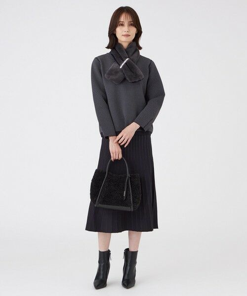 TRANS WORK (大きいサイズ) / トランスワーク (オオキイサイズ) その他トップス | 【L】【ウォッシャブル】リバーシブルニットプルオーバー | 詳細2