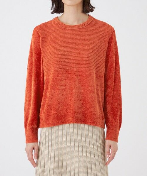 TRANS WORK (大きいサイズ) / トランスワーク (オオキイサイズ) その他トップス | 【L】【ウォッシャブル】モールヤーン×TEXBRIDプルオーバー | 詳細6