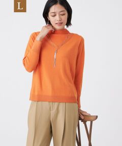 TRANS WORK (大きいサイズ) / トランスワーク (オオキイサイズ) その他トップス | 【L】【ウォッシャブル】エクストラファインウールプルオーバー